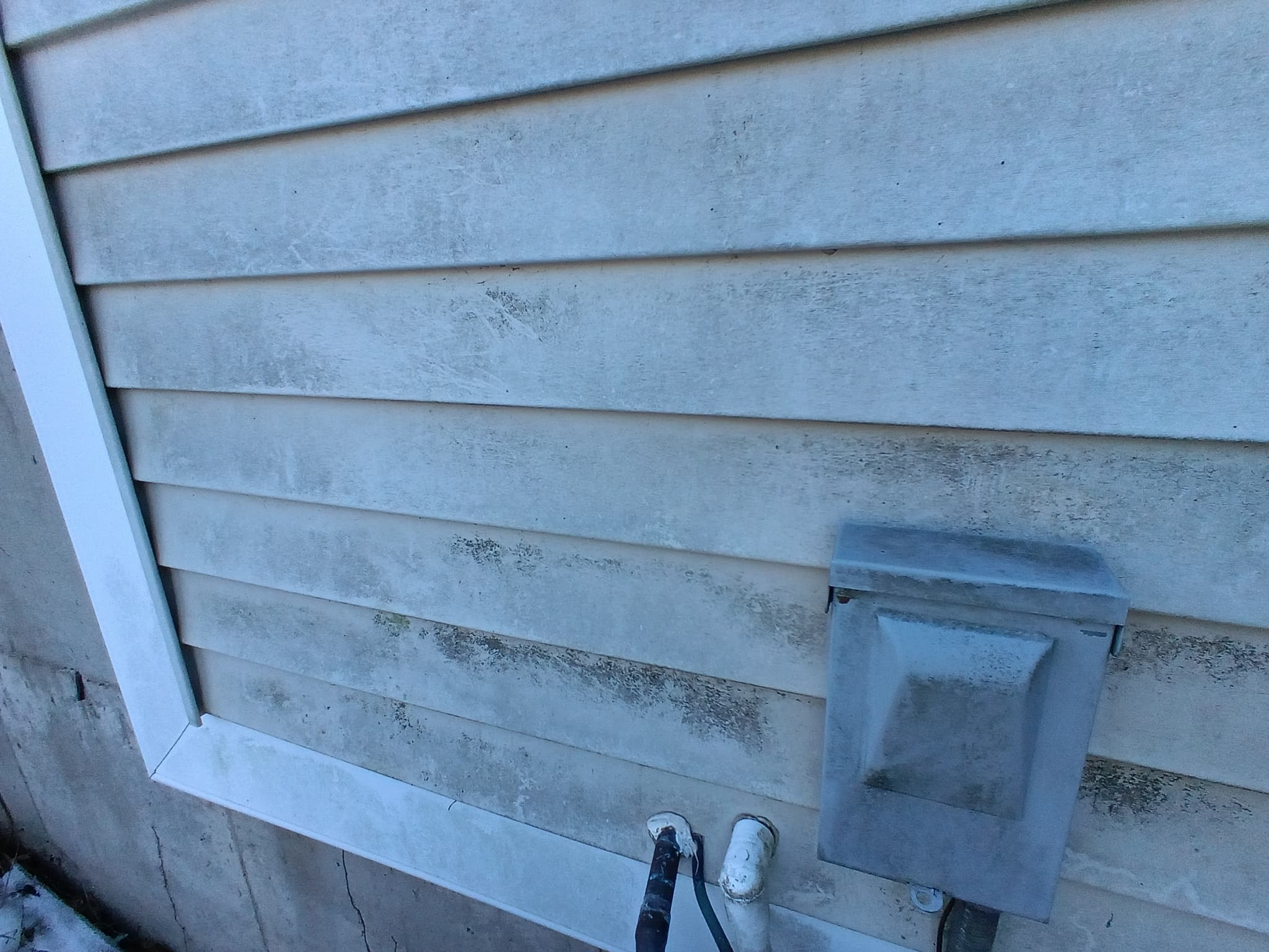 Patio cleaning after