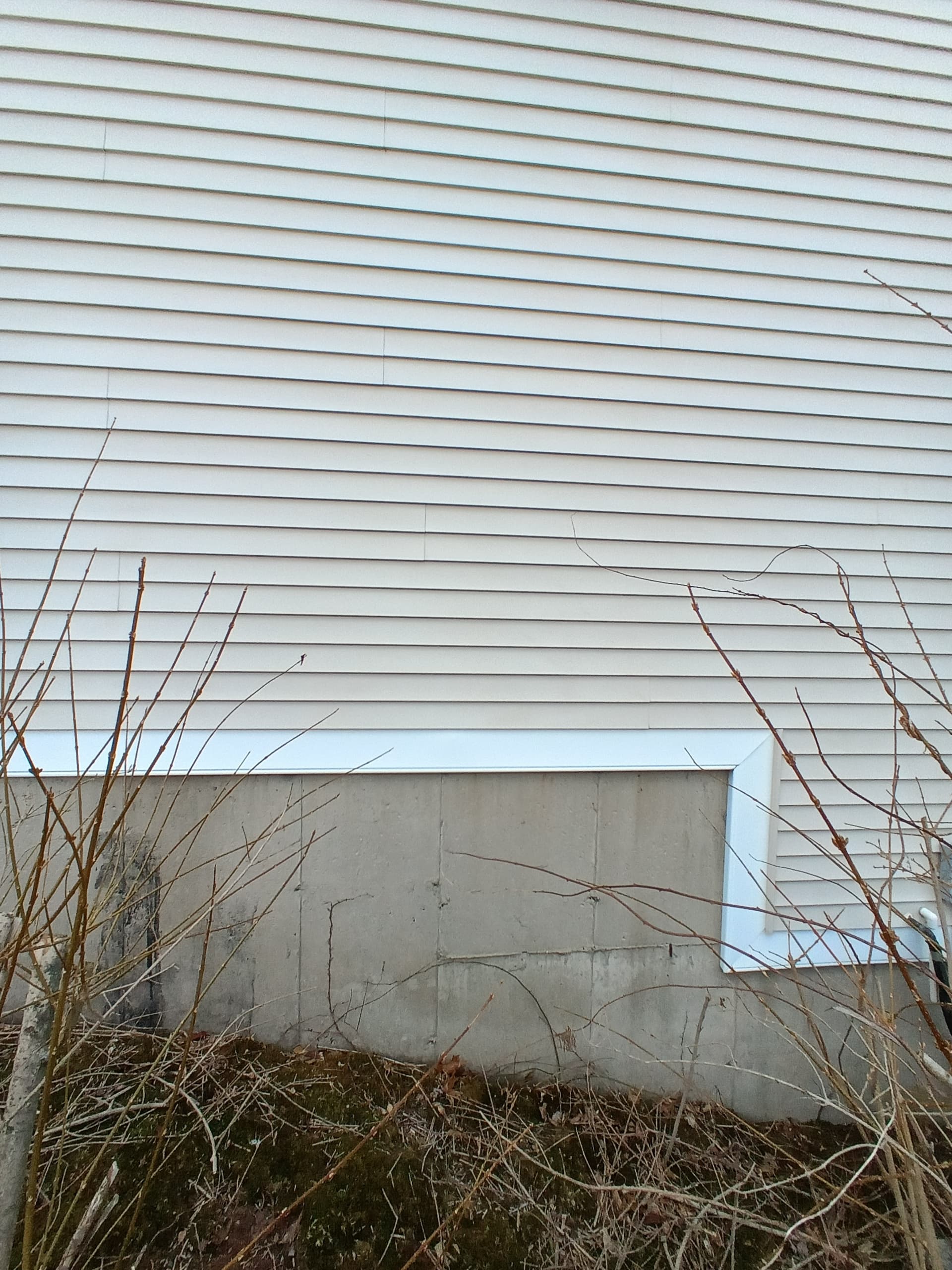 Concrete cleaning before