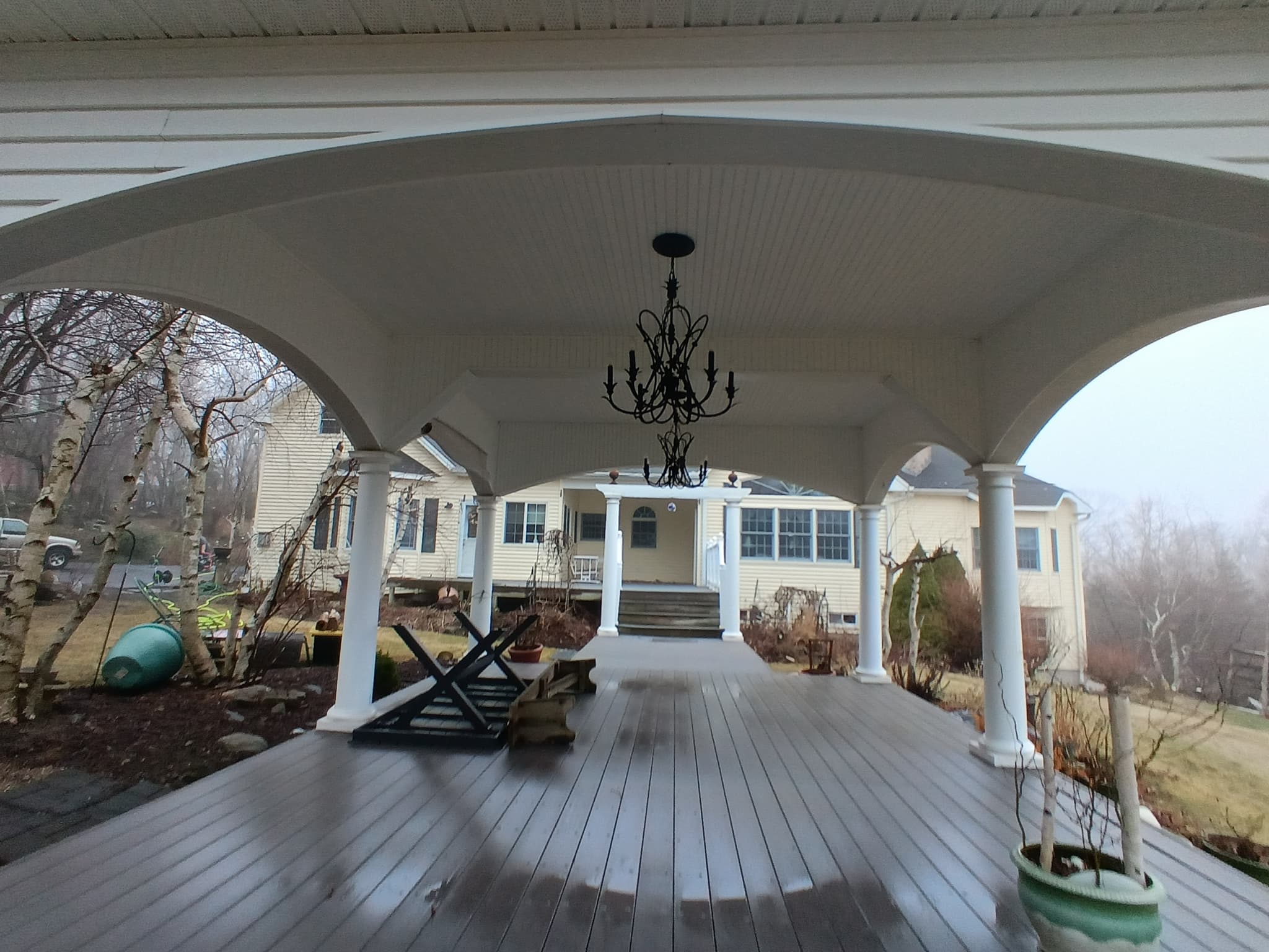Residential trash can service
