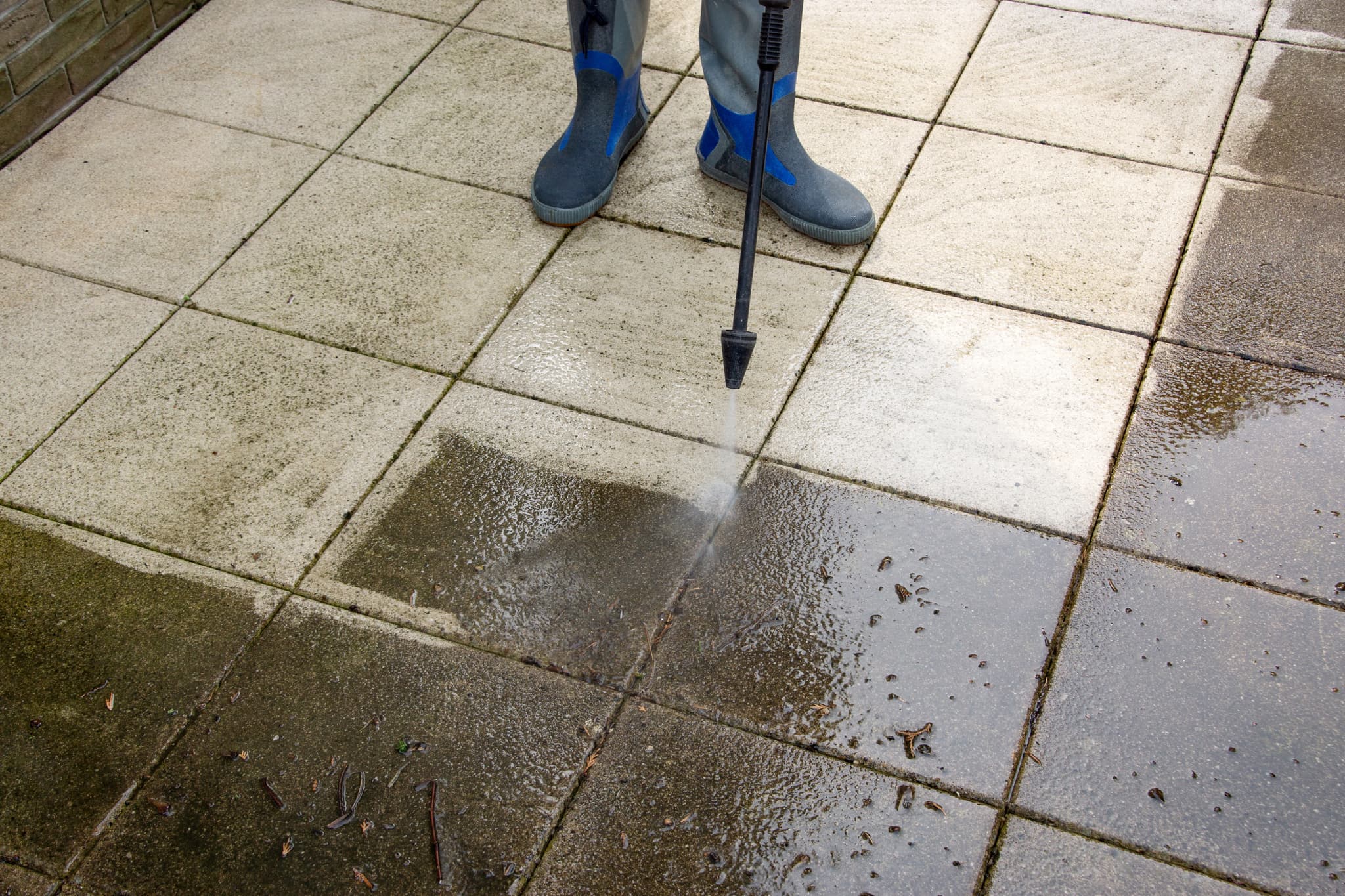 Complete exterior cleaning